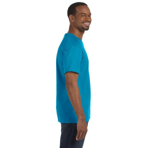 Hanes TAGLESS T-Shirt 4X-Large Teal 2