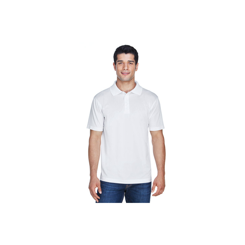 Polo Polytech De 4 Oz Para Hombre - Blanco - Talla 5XL (D0102H7Yxcp)-image