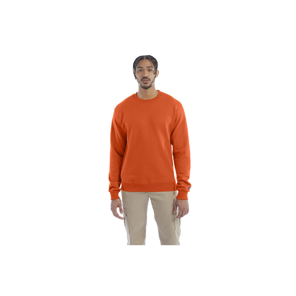 Felpa Girocollo Powerblend Per Adulti - Blu Reale Hthr - S (D0102HI3YNA)-image