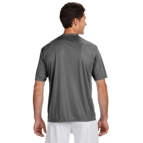 Mens cooling Performance T-Shirt - gRAPHITE - S(D0102H7KD9X) 1