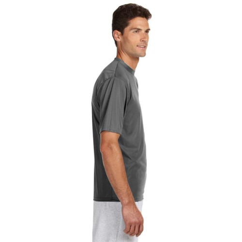 Mens cooling Performance T-Shirt - gRAPHITE - S(D0102H7KD9X) 2