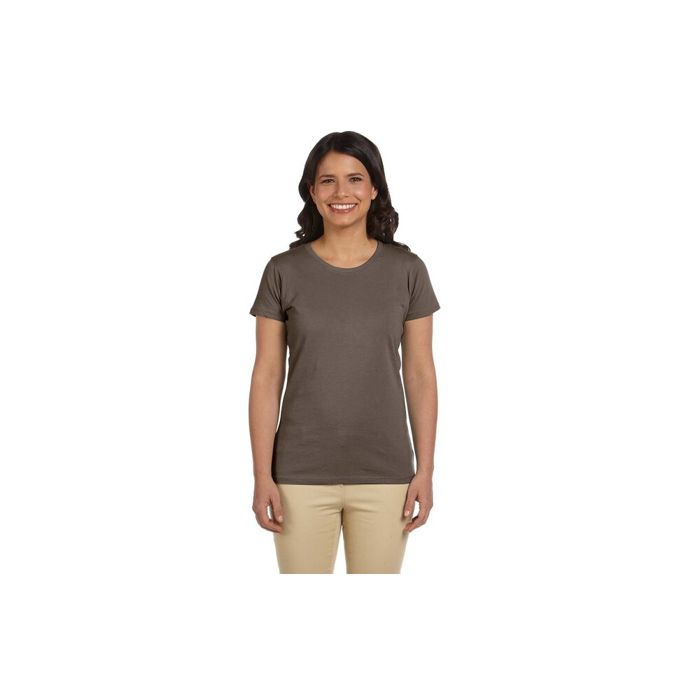 Klassisches Kurzarm-T-Shirt F?R Damen, 113 G, 100 % Bio-Baumwolle ? Schwarz ? S (D0102H7ZQKT)-image