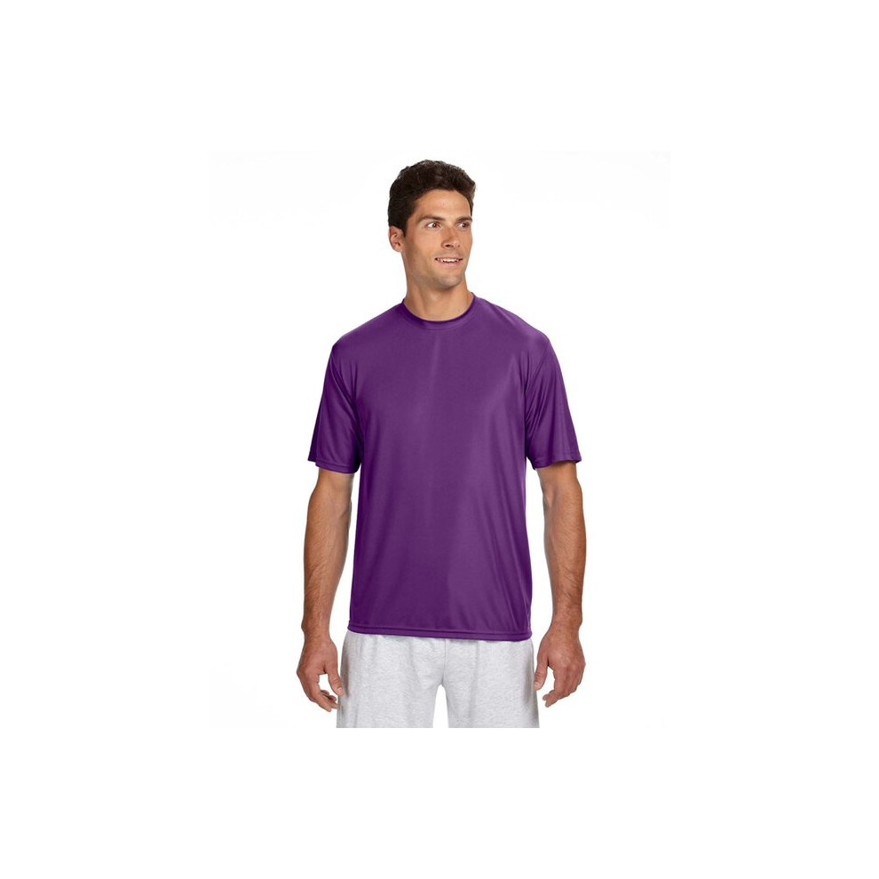 T-Shirt Da Uomo Rinfrescante Ad Alte Prestazioni - Grafite - S (D0102H7Kg6P)-image