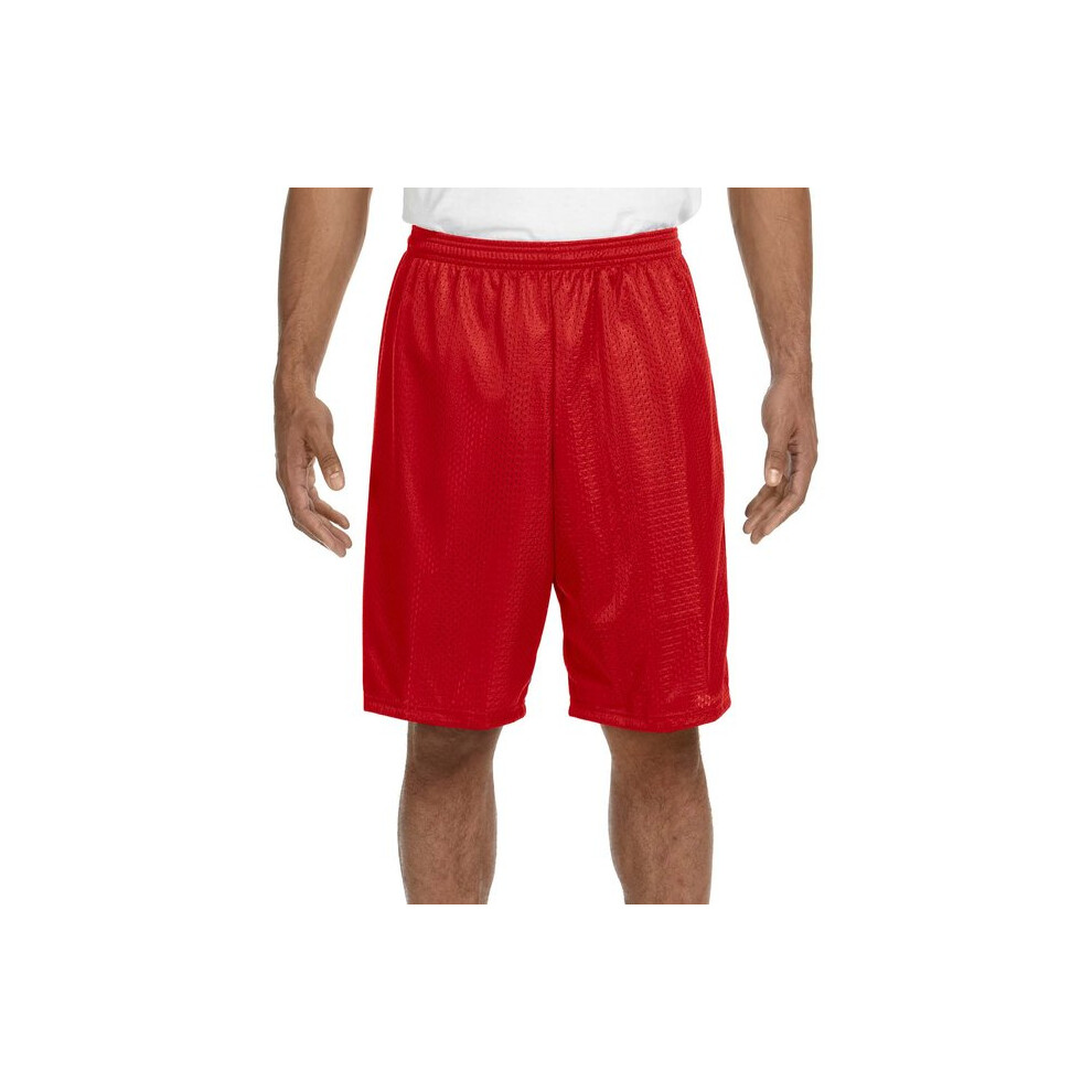 Tricot Mesh Short Voor Volwassenen - Zwart - Xs (D0102H7K2KP)-image