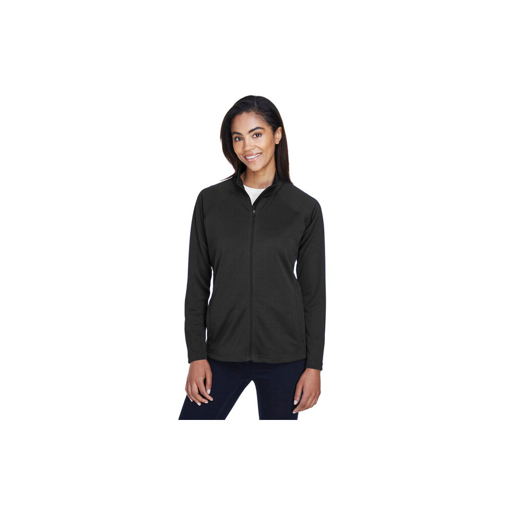 Veste zipp   e int   grale pour femme en tissu extensible Tech-Shell - Gris chin    DK - Taille S (D0102H76N9P)