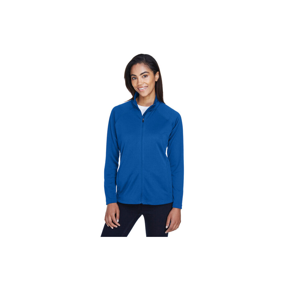 Veste zipp   e int   grale pour femme en tissu extensible Tech-Shell - Gris chin    DK - Taille S (D0102H76NP2)