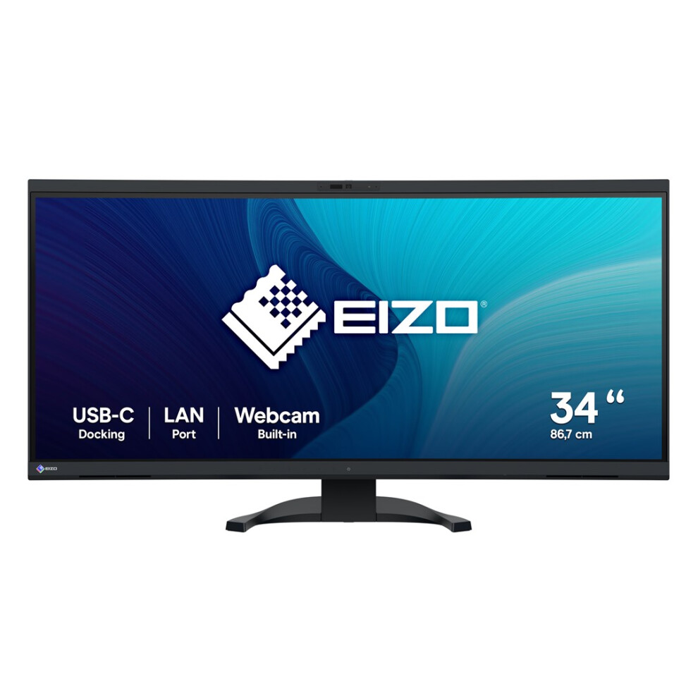 Eizo Flexscan 34.1 Zoll Uwqhd Curved Ips Led 21:9 60 Hz Monitor Schwarz Ev3450xc-Bk - Bild 8