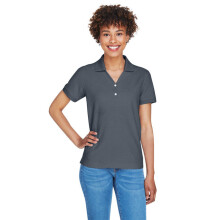 Ladies Pima Piqu Y -krage polo - White - XS (D0102H7NJ52)