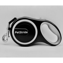 (8m) Retractable Dog Lead Pet Puppy Leash Click Stop