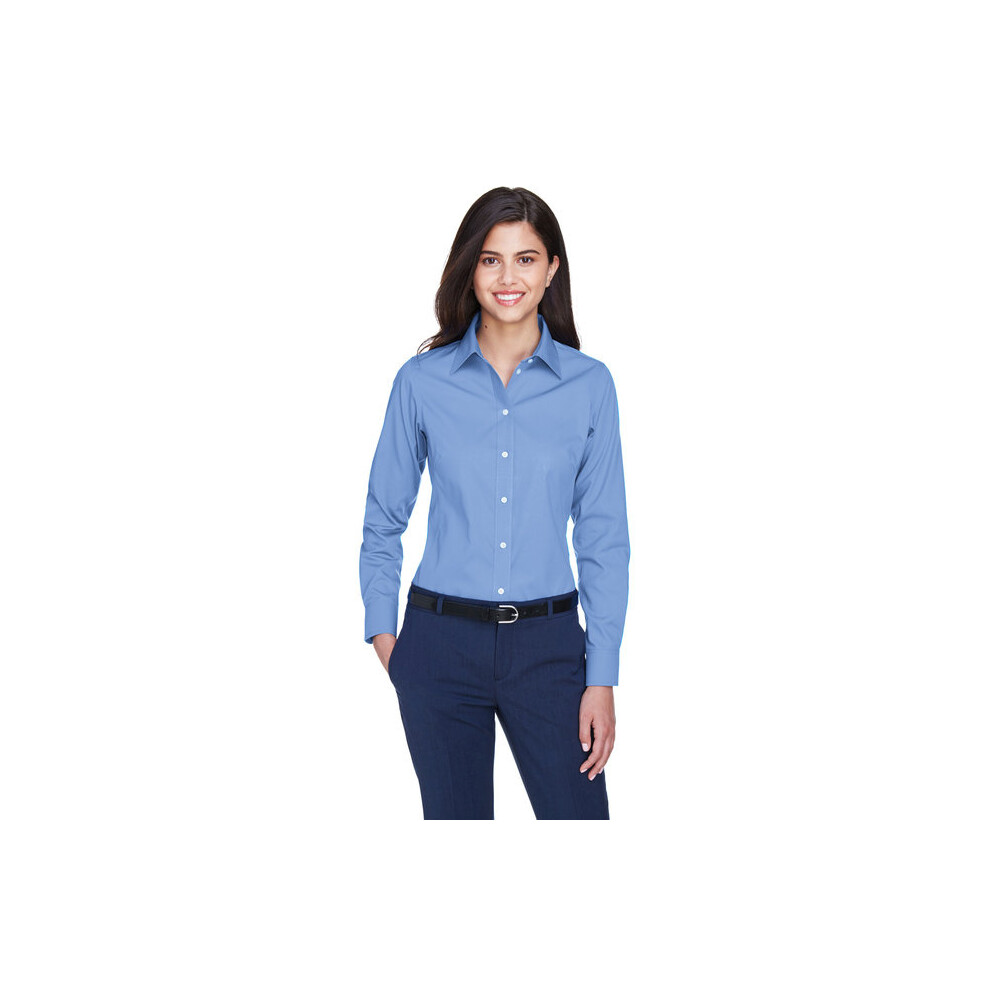 Collection Crown Woven pour femme, Oxford uni - BLEU CLAIR - S (D0102H7NVJX)