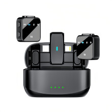 K32 Wireless Microphone With Charging Box For IPhone iPad Android