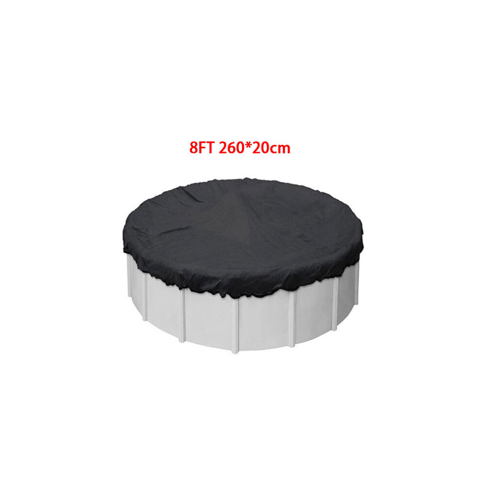 Housse de piscine ronde anti-poussière 8FT