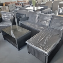 lounge sofa with chase lounge mora black