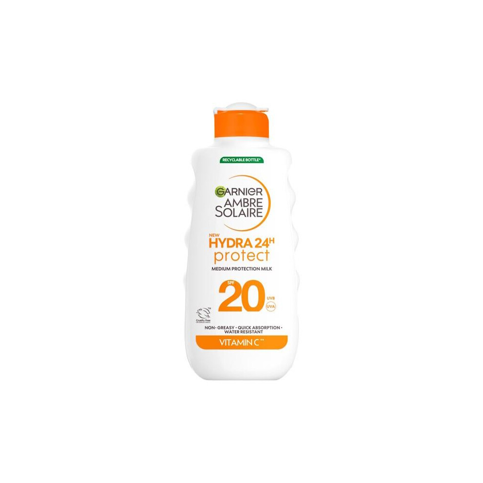 Garnier Ambre Solaire Hydra 24 Protect Spf20 Sun Lotion 175Ml
