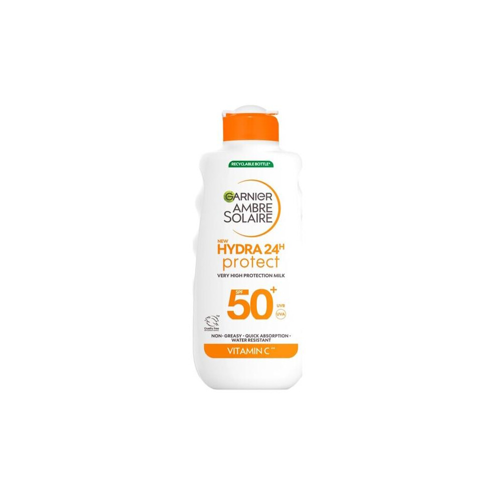 Garnier Ambre Solaire Hydra 24 Protect SPF50+ Sun Lotion 175ml