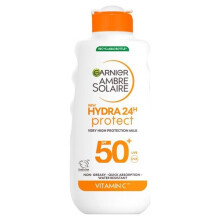 6 x Garnier Ambre Solaire Hydra 24 Protect SPF50+ Sun Lotion 175ml