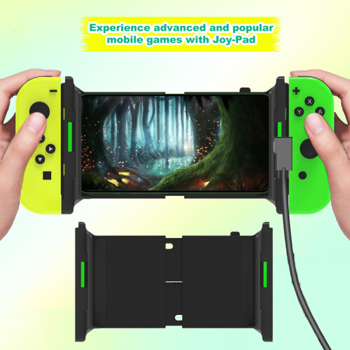 Mobilspelkontroller Gaming Grip Handle Adapter Lämplig för Nintend Switch/Oled Joy-Con för IOS Android 1