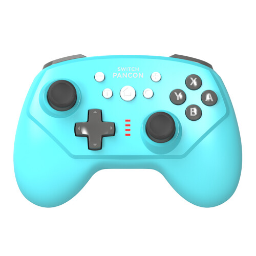 (Blå)Data Frog trådlös kontroll för Nintendo Switch Pro Controller Turbo Game Controller för Nintendo