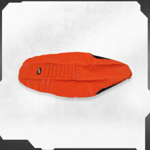 (Orange) NYA MOTORCYKELSÄTSKÄLLER, 3D-halksäker vattentätt kuddskydd, stretchläder, motocross