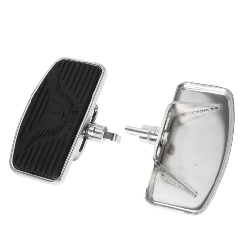 Set Marchepieds Compatible avec Motos Custom Repose-Pieds Chauffeur et Passager FB1