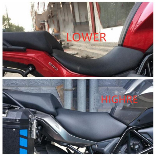 (Ψηλότερο) Για Benelli TRK502 Black Motorcycle, τροποποιημένο υψηλότερο 2