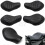 (Β) Μοτοσικλέτα PU Leather Rider Μαξιλαράκι καθίσματος οδηγού Solo 2