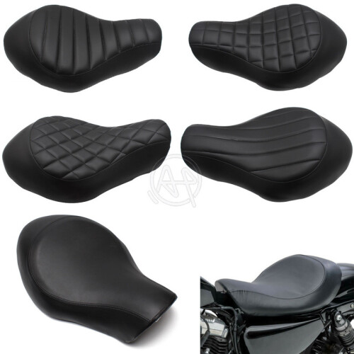 (Β) Μοτοσικλέτα PU Leather Rider Μαξιλαράκι καθίσματος οδηγού Solo 1