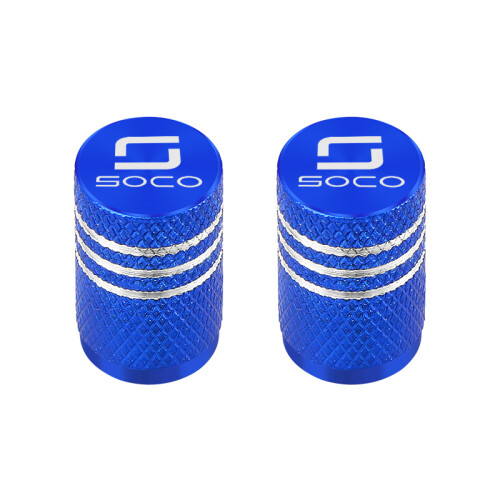 (2 τεμάχια μπλε) για Super Soco CPx CUmini CUx TC 50 TC Max Wanderer αλουμινένιο