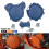 (Μπλε συμπλέκτης) Motocross Clutch Protector, Ignition Protector, Water Pump Cover for KTM 2