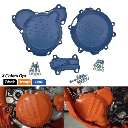 (Μπλε συμπλέκτης) Motocross Clutch Protector, Ignition Protector, Water Pump Cover for KTM 1