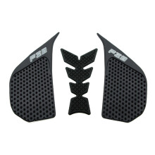 (FZ8 Sticker B) Ensemble d'autocollants antidérapants pour protection de réservoir de moto Yamaha