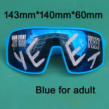 (YEET Bleu pour adulte)Jey Uso Yeet Lunettes de soleil Sports Shades Lunettes Bloodline USOS Couleurs