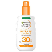 6 x Garnier Ambre Solaire Hydra 24 Protect SPF30 Sun Spray 150ml