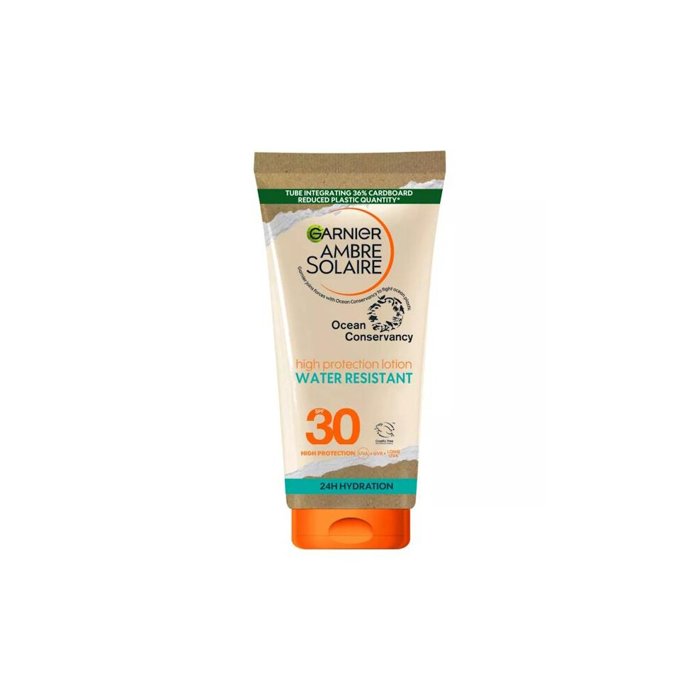 6 x Garnier Ambre Solaire Eco-Designed SPF30 Sun Protection Lotion 175ml