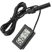 Digital Thermometer Hygrometer, Embedded Mini Thermometer with External Probe