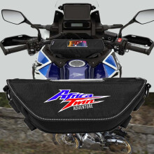 (K) Borsa portaoggetti per manubrio per accessori moto impermeabile e antipolvere per Honda Africa Twin