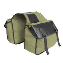 (Army Green) Moottoripyörälaukut Satulalaukku Matkalaukku Matka Knight Rider Polkupyörän hännän laukku Yamahalle