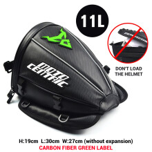(MC-0056 Green Bag) Τσάντα μοτοσυκλέτας Αδιάβροχη Τσάντα ρεζερβουάρ