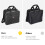(Top Bag)Μοτοσυκλέτα Αποσκευές για BMW R1200GS Adv Μαύρες Εσωτερικές 3