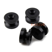 (001) 4PCS Universal Πίσω θήκη αποσκευών Μοτοσικλέτας ουρά επάνω κιβώτιο