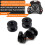 (003)4PCS Universal μοτοσικλέτας πίσω θήκη αποσκευών Οπίσθιο επάνω 2