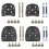(Πλάκα κοντή σιδερένια ράβδος) Ηλεκτρικό όχημα Universal μοτοσικλέτας 2