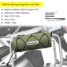(RK9109-Olive1.9L) Πλαϊνή τσάντα μοτοσικλέτας Rhinowalk 100% αδιάβροχη τσάντα