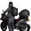 (Κίτρινο 30L)Rhinowalk Motorcycle Motocross Τσάντα πίσω καθίσματος 10L/20L/30L 5