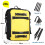 (Κίτρινο 20L)Rhinowalk Motorcycle Motocross Τσάντα πίσω καθίσματος 10L/20L/30L 1