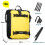 (10L Yellow)Rhinowalk τσάντα πίσω καθίσματος μοτοσυκλέτας Αδιάβροχο 1