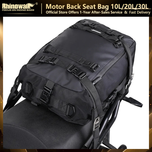 (20L Κίτρινο) Τσάντα πλάτης καθίσματος Rhinowalk Μοτοσικλέτας Αδιάβροχο 1