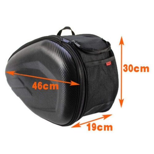 (Oxford Fabric) 2 τμχ Τσάντες αποσκευών μοτοσυκλέτας Universal Fit Τσάντες 2