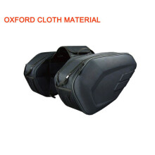 (Oxford Fabric) 2 τμχ Τσάντες αποσκευών μοτοσυκλέτας Universal Fit Τσάντες