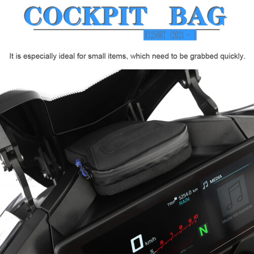 (Μαύρο) R 1250 RT R1250rt Νέα αδιάβροχη τσάντα πιλοτηρίου μοτοσικλέτας 2
